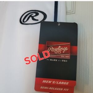 NWT - Mens Baseball Pants Sz. L